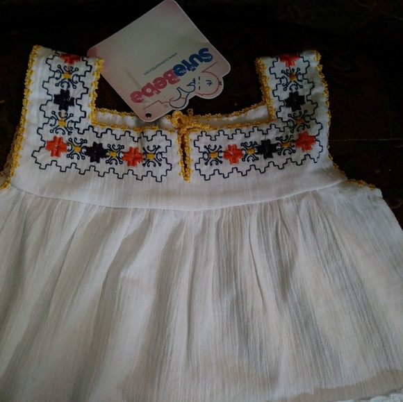 E & Y Little girls (Toddler) Embroidered dress, M - Picture 4 of 8